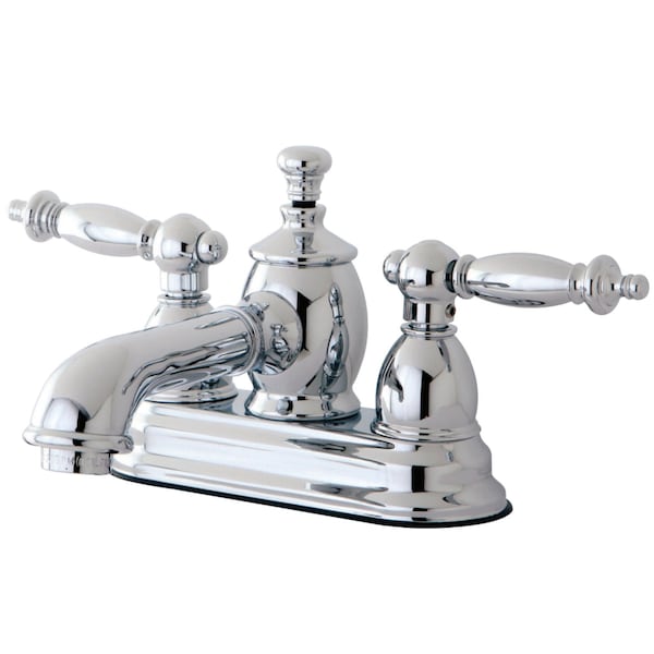 KS7001TL 4" Centerset Bathroom Faucet, Polished Chrome